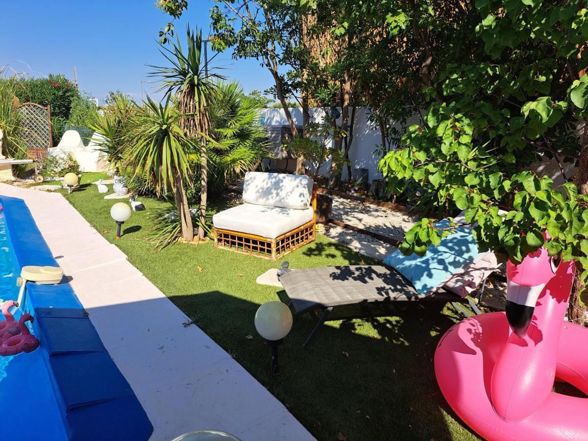 VILLA HÉLÈNE-SUITE Junior MONTPELLIER SUD-PISCINE PRIVÉ-À 2MIN DES PLAGES Pérols Esterno foto